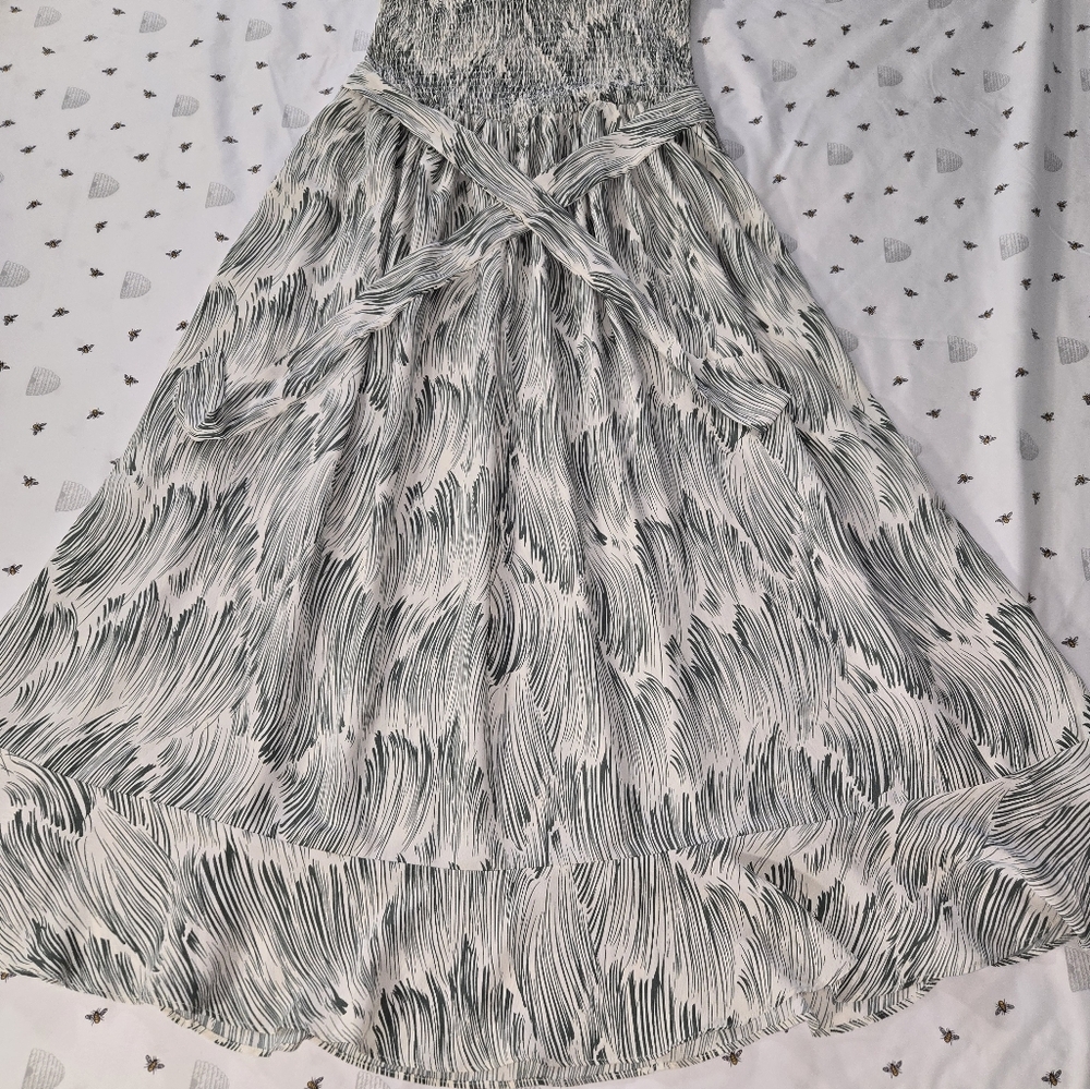 Lucca Green Long Dress Sz XS - Picture 4 of 9